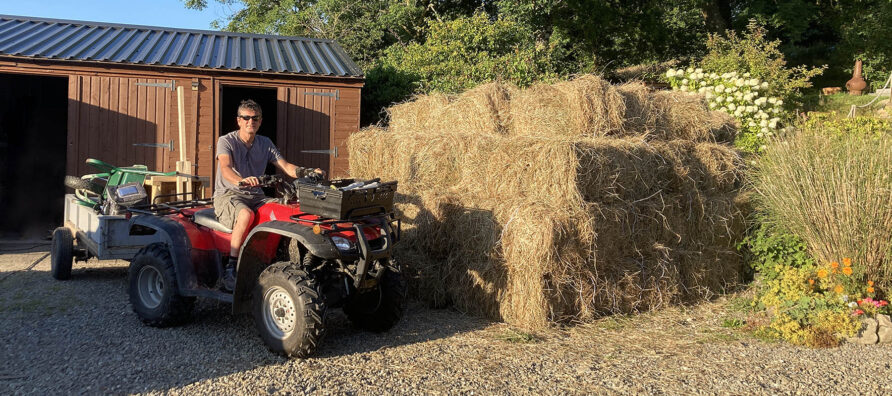 Hay Baling Wild Meadow by Hand in 2022