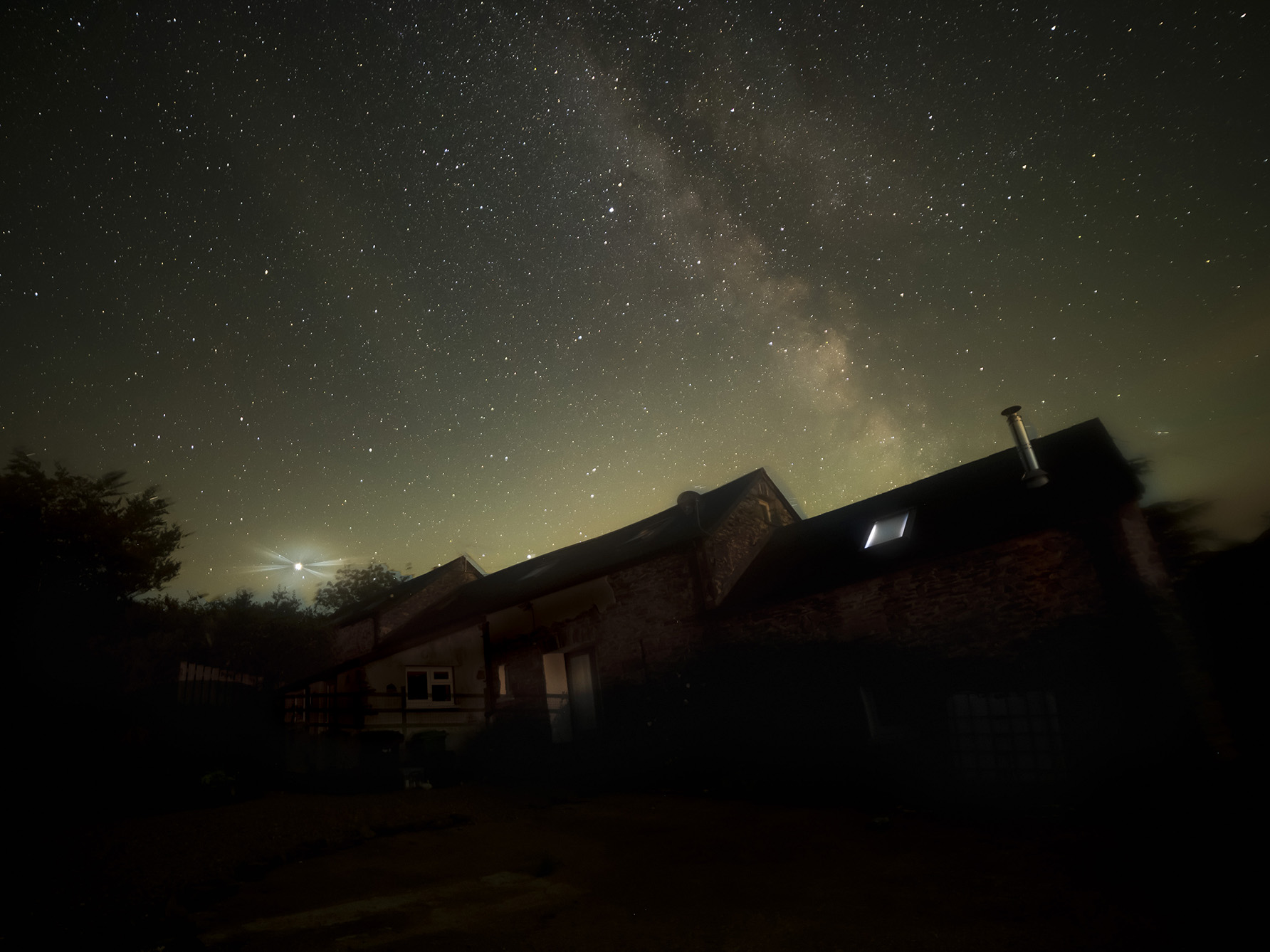 Milky Way in Wales Dark Sky area.