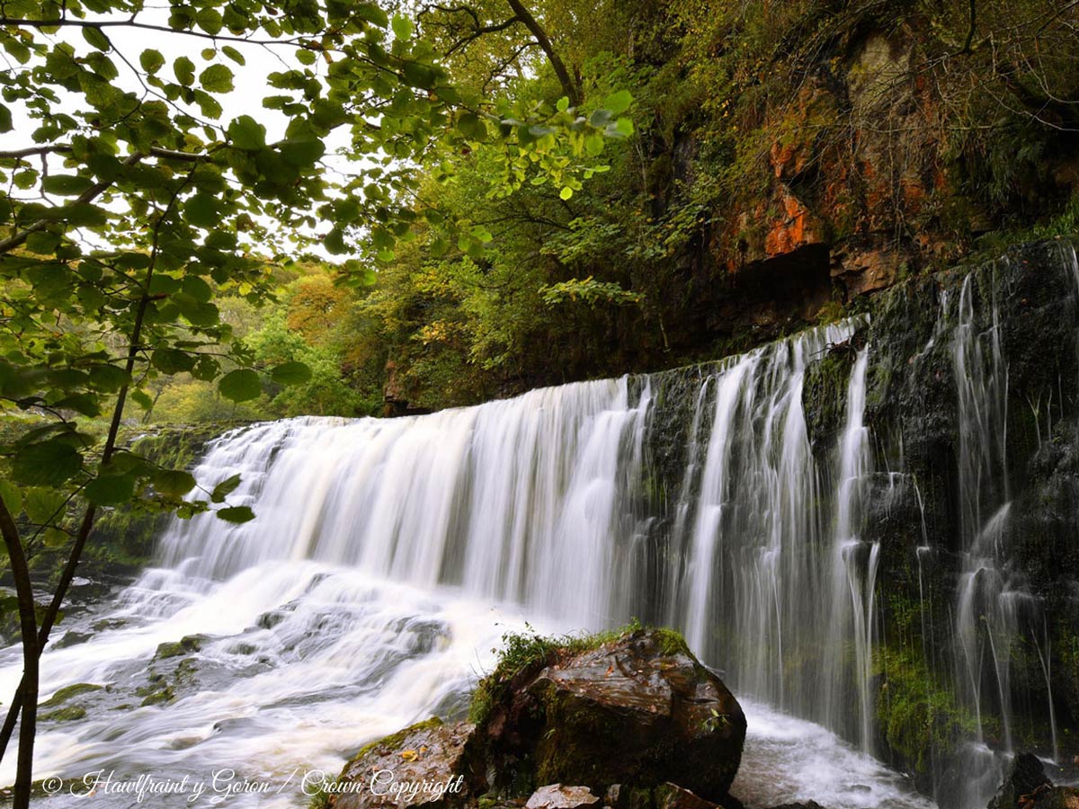 Four Waterfalls Walk, Four Falls Trail, Brecon.