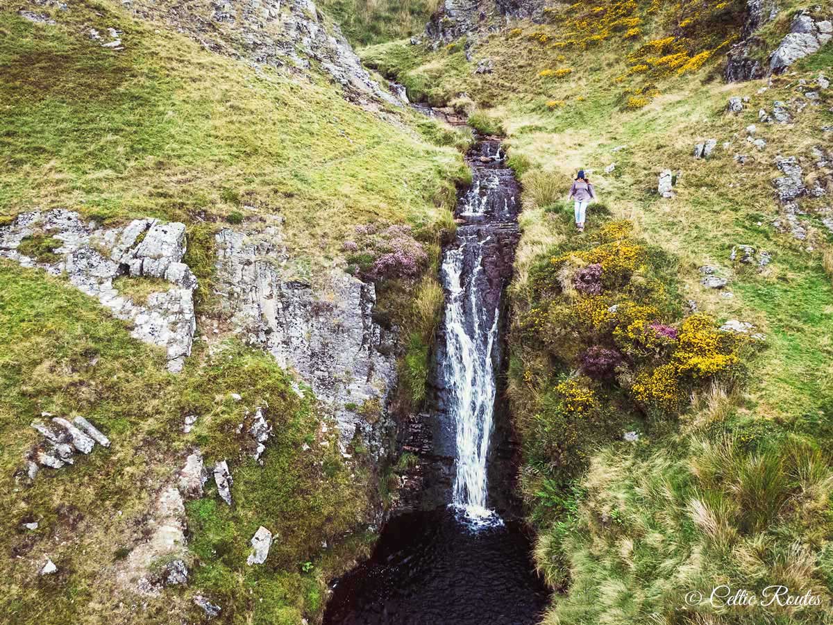 Cambrian Mountains - Claerddu waterfall