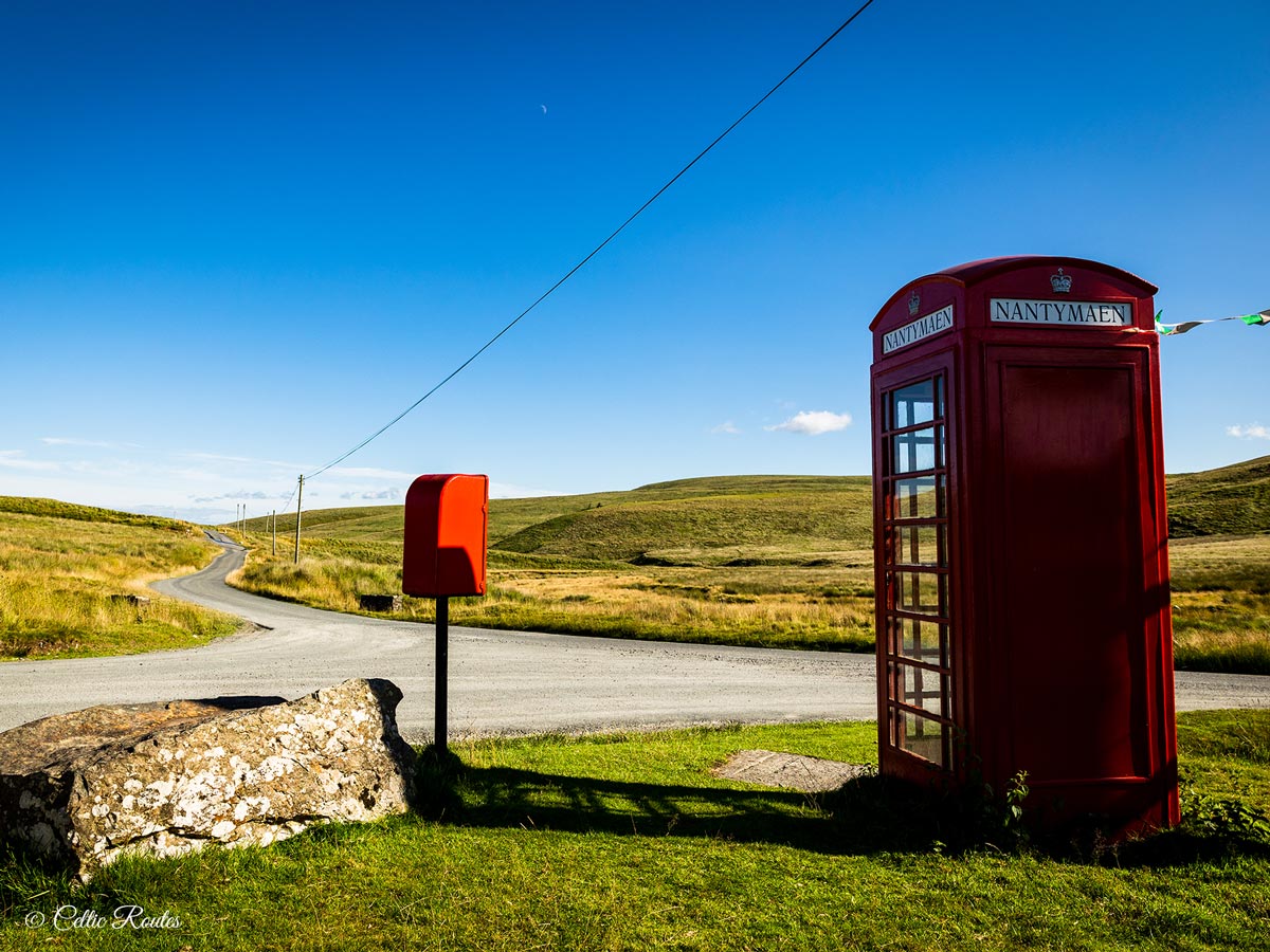 Cambrian Mountains - Phone Box