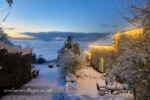 Coedmor Cottages in the snow