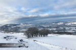 snowy view Carmarthenshire