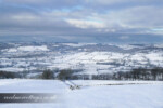 panorama snow scene lampeter
